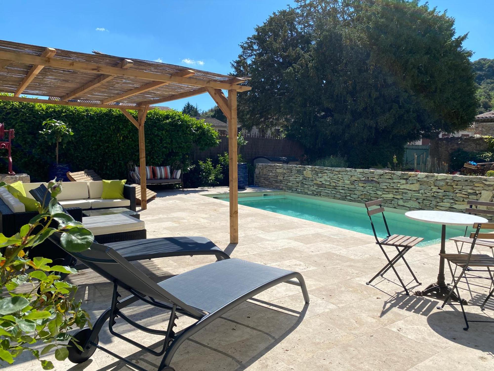 Bed and Breakfast Aux Berges Du Libre Felines-Termenes Exterior foto