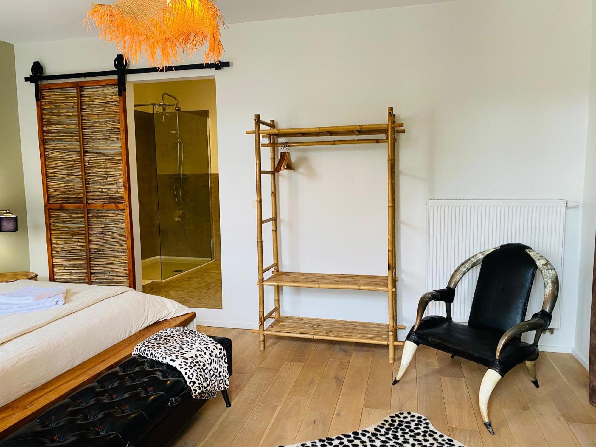 Bed and Breakfast Aux Berges Du Libre Felines-Termenes Habitación foto